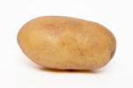 Potato Isolated On A White Background Stock Photo