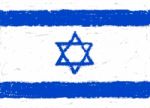 Israel Grunge Flag Stock Photo