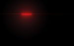 Abstract Red Dot And Digital Flare Light On Black Background Stock Photo