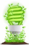 Green Cfl Stock Photo