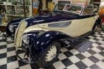 Classic Bmw 327 1938 In The Motor Museum At Bourton-on-the-water Stock Photo