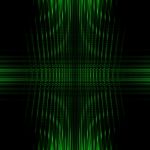 Green Futuristic Background Stock Photo