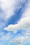 Clouds And Sky Vertical Stock Photo