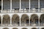 Wawel Royal Castle In Krakow Stock Photo