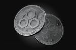 Dark Jse Coins Stock Photo