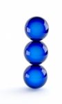 Three Glossy Balls Stock Photo