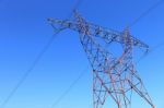 Electricity Pylon Stock Photo