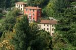 View From Citta Alta In Bergamo Stock Photo