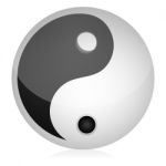 Yin Yang Stock Photo