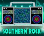 Southern Rock Represents Country Music And Harmonies Stock Photo