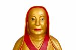 Close Up Of Chinese Golden Monk Stock Photo