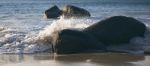 Wategos Beach In Byron Bay Stock Photo