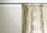 Shower Curtain Stock Photo