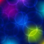 Bokeh Circle Abstract Background Stock Photo