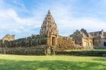 Prasat Hin Phanom Rung Is One Of Thailand Stock Photo