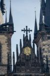 Church Of Our Lady Before Tyn In Prague Stock Photo