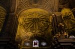 Malaga, Andalucia/spain - July 5 : Interior View Of The Cathedra Stock Photo