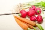 Raw Root Vegetable Stock Photo