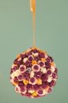 Artificial Flower Ball Stock Photo