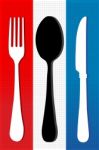 Set Of Cutlery Stock Photo