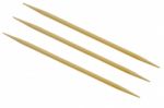 Bamboo Toothpicks Stock Photo