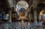 Monza, Italy/europe - October 28 : Interior View Of The Cathedra Stock Photo