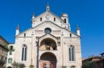 View Of Verona Cathedral Stock Photo