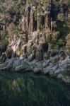 Cataract Gorge During The Day Stock Photo