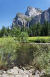 Yosemite Landscape Stock Photo