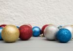 Christmas Balls Ornament  Stock Photo