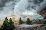 Norris Geyser Basin Stock Photo