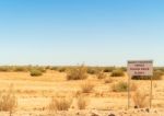 Desert Landscape In Southern Namibia Stock Photo