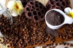 Coffee Scrub Stock Photo