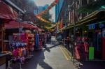 Chinatown Singapore Stock Photo