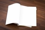 Blank Catalog,brochure, Magazines,book Mock Up Stock Photo