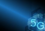 5g Technology Abstract Hexagonal Background Stock Photo