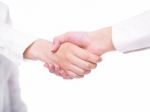 Handshaking Stock Photo