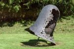 View Of The Old Bell In The Gounds Of Brinkburn Abbey Stock Photo