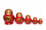 Russian Dolls Stock Photo