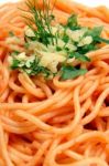 Spaghetti Stock Photo