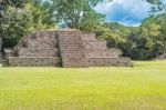 The Mayan Ruins In Copan Ruinas, Honduras Stock Photo