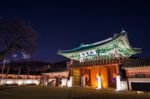 Hwaseong Fortress In Suwon,korea Stock Photo