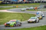 Touring Car Championship Race March 2014 Stock Photo