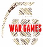 War Games Shows Entertainment Playing And Bloodshed Stock Photo