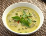 Thai Cuisine Green Pork Curry Stock Photo