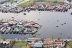 Srinagar, India - April 15 2016: Lifestyle In Dal Lake Stock Photo