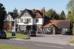 View Of The Green Man Public House In Horsted Keynes Stock Photo