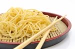 Japanese Food Udon Stock Photo