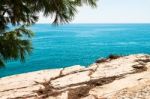 Relaxing View Of The Sea Stock Photo