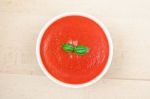 Tomato Soup Stock Photo